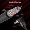 Picture of UNITEK 3M 4K HDMI 2.0 Right Angle Cable with 90 Degree Elbow.
