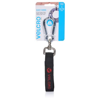 Picture of VELCRO Easy Hang 430mm Strap with Hook. Store and Hold up to 40Kgs.