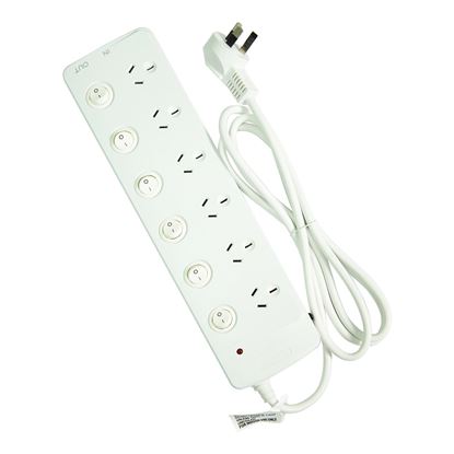 Picture of JACKSON 6-Way Individually Switched Protected Powerboard with