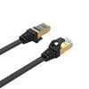 Picture of UNITEK 15m CAT 7 Black Flat SSTP 32AWG Patch Lead in PVC Jacket.