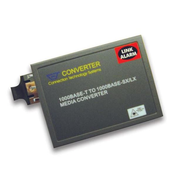 Picture of CTS Gigabit RJ45 to SC Multimode Fibre Media Converter.