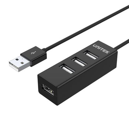 Picture of UNITEK USB-A 2.0 4-Port High Speed Hub with Data Transfer Speed up to