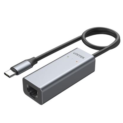 Picture of UNITEK USB-C 3.1 to 2.5 Gigabit Ethernet Adapter.
