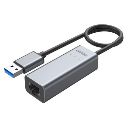 Picture of UNITEK USB-A 3.0 to 2.5 Gigabit Ethernet Adapter.