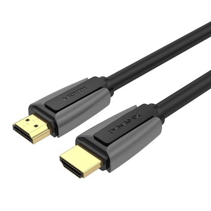 Picture of DYNAMIX 2M HDMI 2.1 Ultra-High Speed 48Gbps Cable. Supports up to