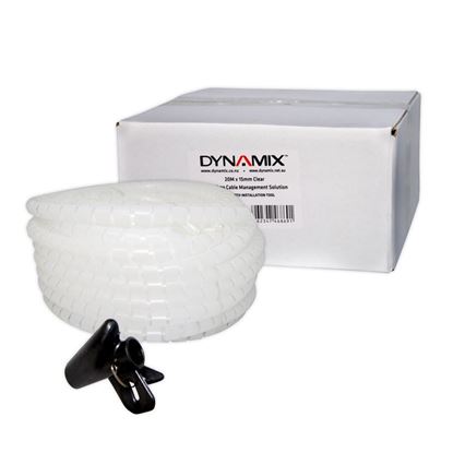 Picture of DYNAMIX 20mx15mm Easy Wrap - Cable Management Solution, Bulk Packed,