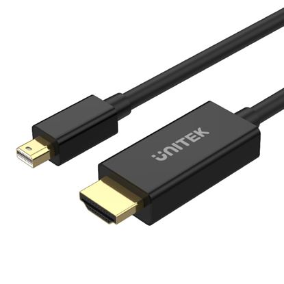 Picture of UNITEK 2M Mini DisplayPort to HDMI 1.4 Cable.