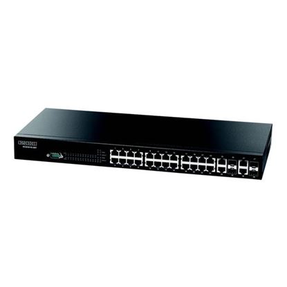 Picture of EDGECORE 28 Port Gigabit Managed L3 Switch.