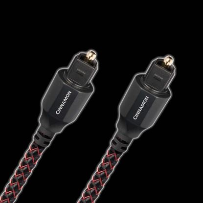 Picture of AUDIOQUEST Cinnamon 1.5M Optical cable. Low-Dispersion higher-
