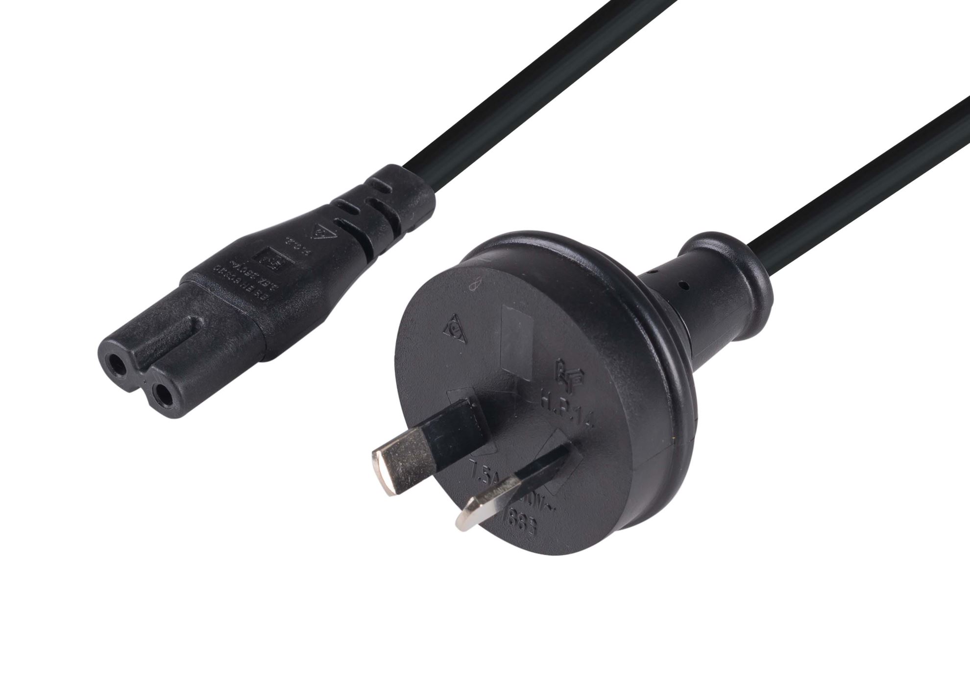 5M Figure 8 Power Cord - 2 pin