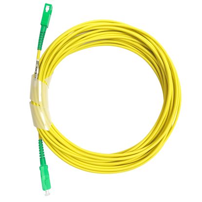 Picture of DYNAMIX 20M SCA/SCA G657A1 Armoured Fibre Lead (Simplex, Singlemode)