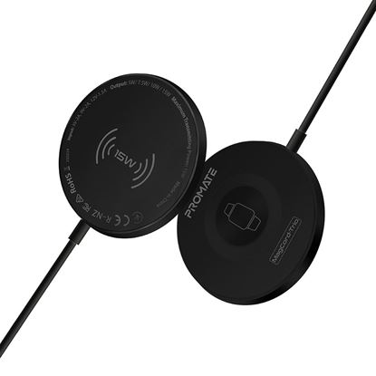 Picture of PROMATE Dual Sided Magnetic Wireless Charger, Up to 15W Output