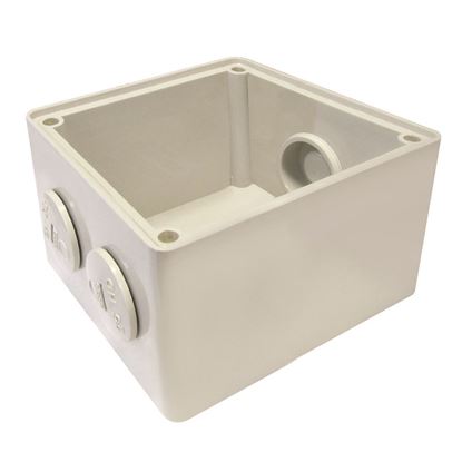 Picture of TRADESAVE Mounting Base 1 Gang IP66, Stainless Steel Cover