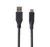 Picture of DYNAMIX 2M, USB 3.1 USB-C Male to USB-A Male Cable. Black Colour.