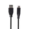 Picture of DYNAMIX 0.2M, USB 3.1 USB-C Male to USB-A Female Cable. Black Colour.