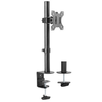 Picture of BRATECK 13"-32" Single Monitor Desk Mount. Max Load 8kgs. Rotate, TIlt