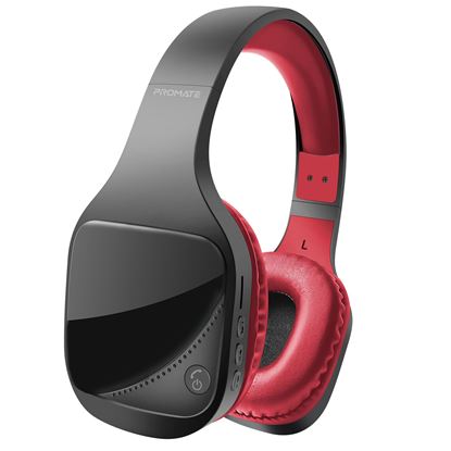 Picture of PROMATE Hi-Fi Stereo Bluetooth Wireless Over-Ear Headphones.