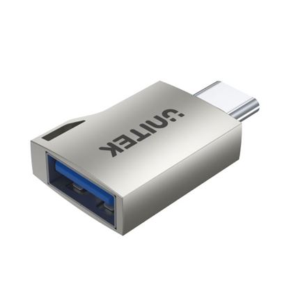 Picture of UNITEK USB-C Male to USB-A Female Ultra-Tiny Adaptor with Easy