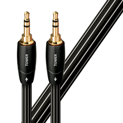 Picture of AUDIOQUEST Tower 0.6M 3.5mm M to 3.5mm M. Solid Long Grain Copper.
