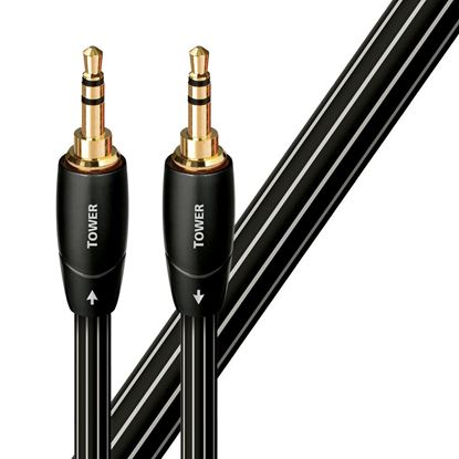Picture of AUDIOQUEST Tower 3M 3.5mm M to 3.5mm M. Solid Long Grain Copper.