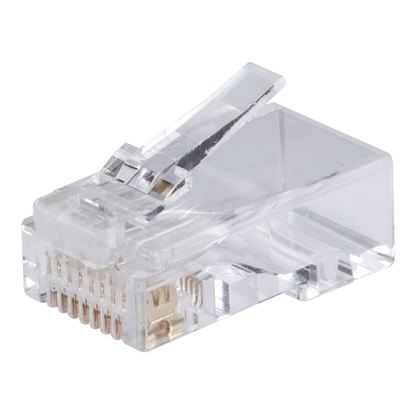 Picture of DYNAMIX Cat6/6A UTP RJ45 plug for Solid and Stranded Cable (100 piece