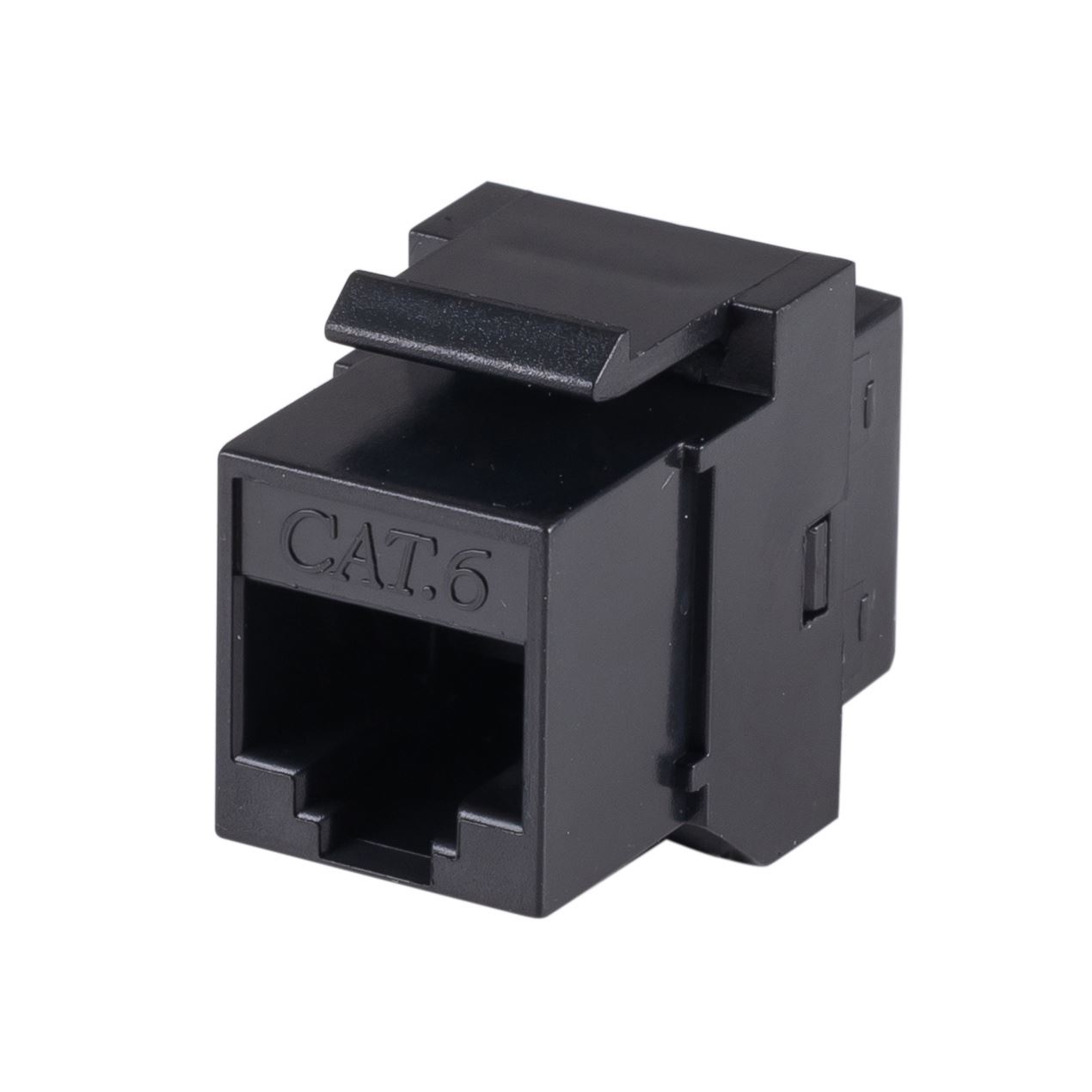 Cat6 Rated RJ45 8C Joiner, 2-Way (2x RJ45 Sockets)