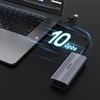 Picture of UNITEK USB-C to M.2 SSD Enclosure in Alloy Housing.