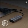 Picture of UNITEK USB-C to M.2 SSD Enclosure in Alloy Housing.
