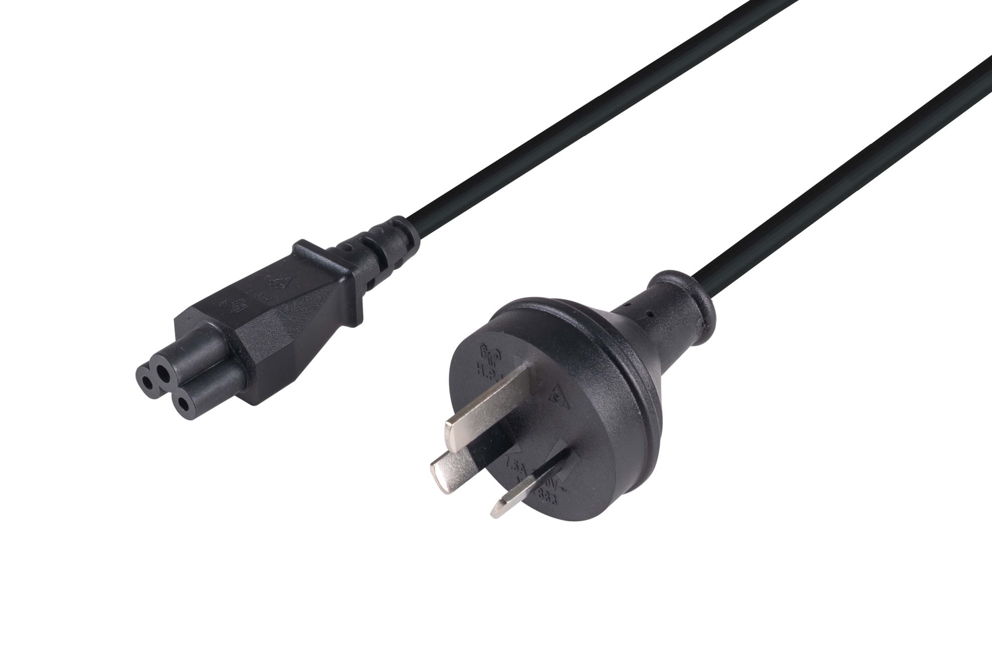 0.3M 3-Pin to C5 Clover Shaped Female Connector 7.5A