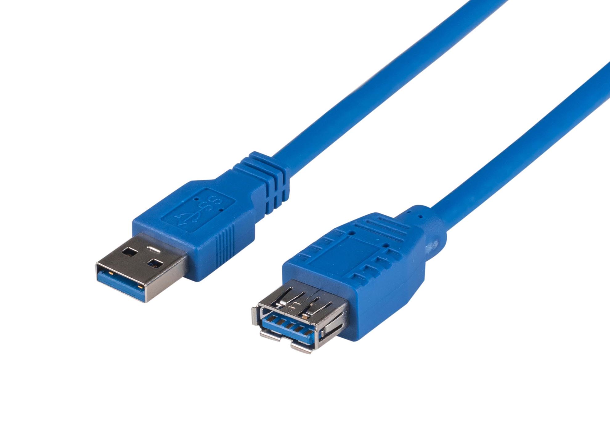 5M USB3.0 Type A Male to Female Extension Cable. Colour Blue