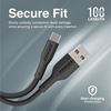 Picture of PROMATE 1M USB-A to USB-C Super Flexible Cable. Supports 2A