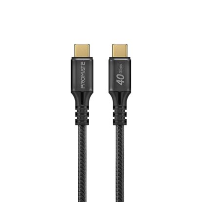 Picture of PROMATE 1M USB-C to USB-C Cable. Supports Thunderbolt 3, 240W Super