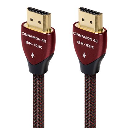 Picture of AUDIOQUEST Cinnamon 48G 1M HDMI cable. Solid 1.25% silver