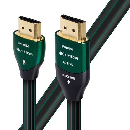Picture of AUDIOQUEST Forest 10M active HDMI cable.0.5% silver. Solid conductors
