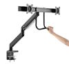 Picture of BRATECK 17"-32" Dual Monitor Gas Spring Arm with Built-in Docking