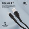 Picture of PROMATE 1M USB-A to Lightning Connector Super Flexible Cable.