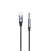 Picture of UNITEK  1M, Lightning to 3.5mm Male Aux Cable. Support Hi-Fi Audio