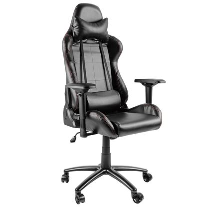 Picture of ** STOCK CLEARANCE ** BRATECK Racing Style Gaming Chair Ergonomic PU Leather with Headrest