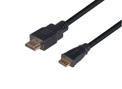 Picture of DYNAMIX 1m HDMI to HDMI Mini Cable High-Speed with Ethernet