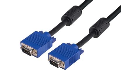 Picture of DYNAMIX 20m VESA DDC1 & DDC2 VGA Male/Male Cable - Moulded,