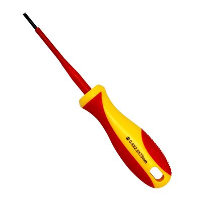 Picture of GOLDTOOL 75mm Electrical Insulated VDE Screwdriver. Tested to 1000