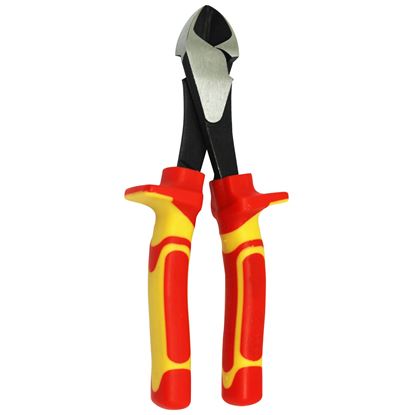 Picture of GOLDTOOL 175mm Insulated Big Head Diagonal Pliers. Large Shoulders