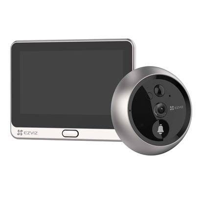 Picture of EZVIZ Wire-Free Smart Video 1080P Doorbell & Door Viewer with 4.3"