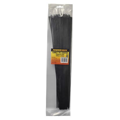 Picture of Powerforce Cable Tie 316SS Coated 520mm x 4.6mm 100pk