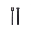 Picture of DYNAMIX 0.2m Right Angled SATA 6Gbs Data Cable With Latch. Black