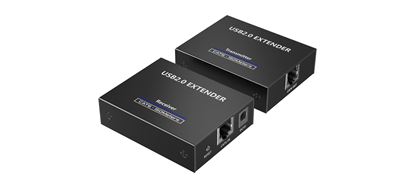 Picture of LENKENG 4-Port USB-A Extender Over Cat5e/6/7 Network Cable.
