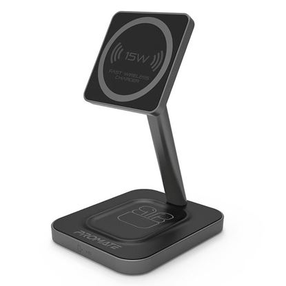 Picture of PROMATE 15W High Speed Magnetic Wireless Phone Charger with 5W Qi