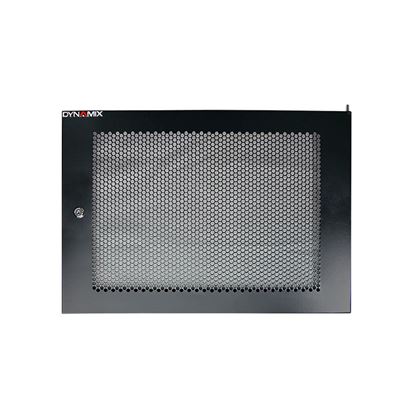 Picture of DYNAMIX Mesh Front Door 600mm 6U with Small Round Lock