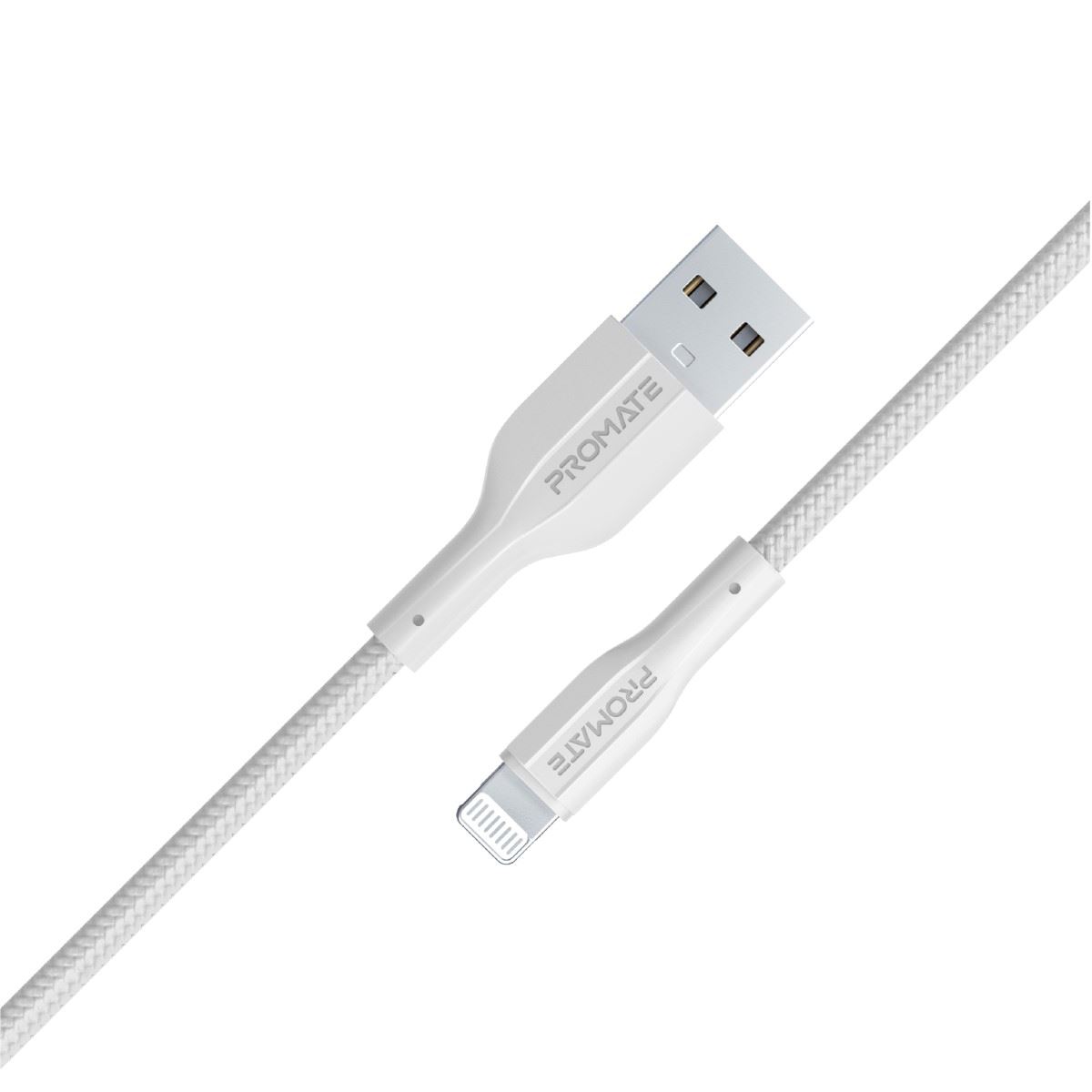 PROMATE 1M USB-A to Lightning Connector Super Flexible Cable.