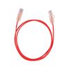 Picture of DYNAMIX 0.5m Cat6A 10G Red Ultra-Slim Component Level UTP
